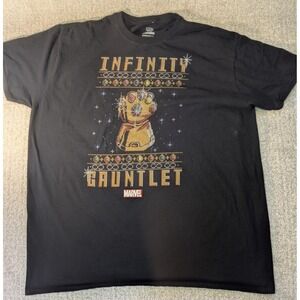 Funko POP! Tees Marvel Collector Corps Thanos Infinity Gauntlet Holiday Mens 2XL